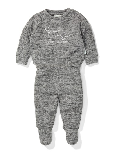 Baby Unisex Fuzzy Pj Set