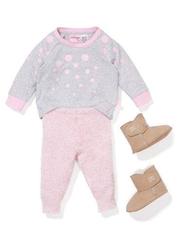 Baby Girls Snuggle Pj Set