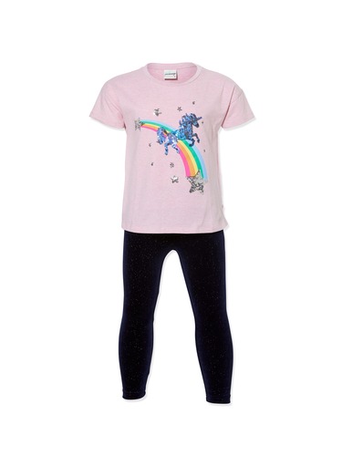 P.A. Play Girls Sparkle Velour Pant