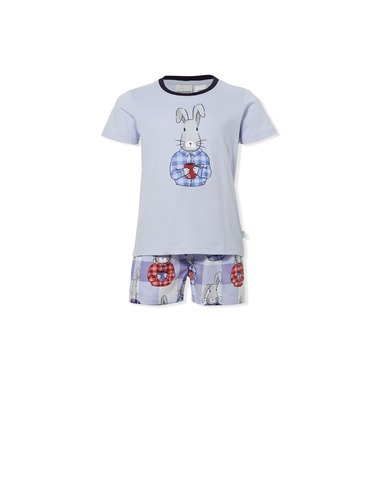 Jnr Boys Bunny Cuppa Short Pj Set