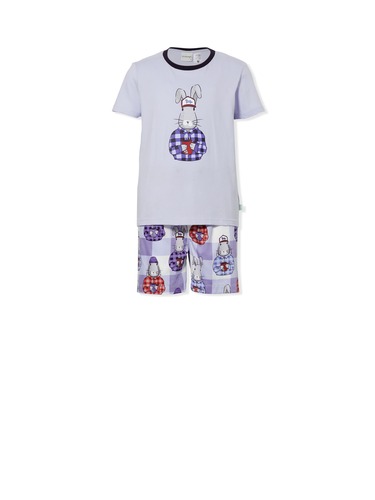 Boys Bunny Cuppa Short Pj Set