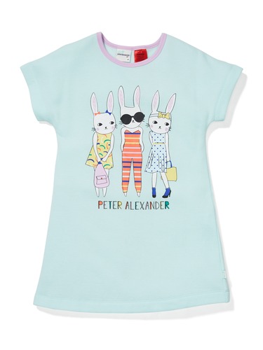 Jnr Girls Bunny Short Sleeve Nightie