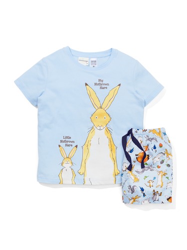 Jnr Boys Guess How Much I Love You Short Pj Set