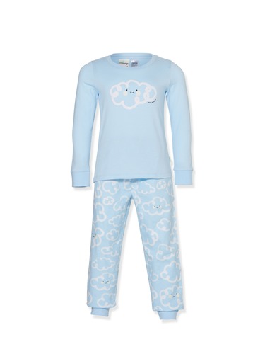Jnr Girls Cloud Flannelette Pj Set