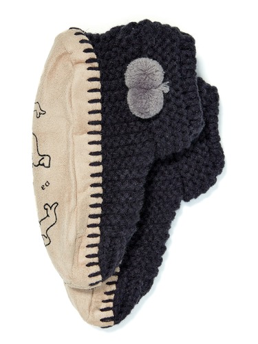 Kids Knit Bootie Socks