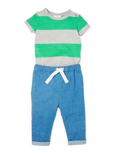 P.A. Play Baby Stripe Bodysuit
