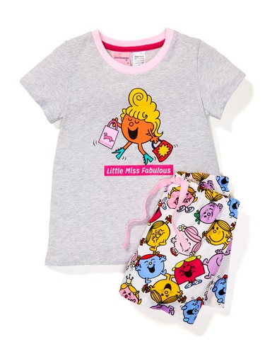 Jnr Girls Little Miss Pj Set