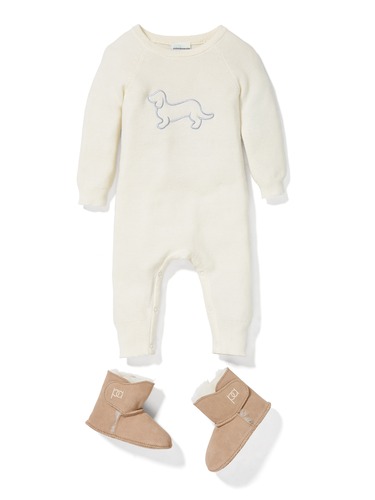 Baby Unisex Penny Logo Romper