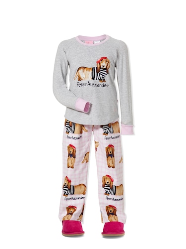 Jnr Girl French Penny Pj Set