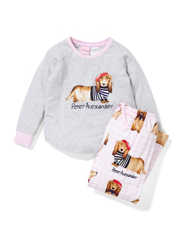 Jnr Girl French Penny Pj Set