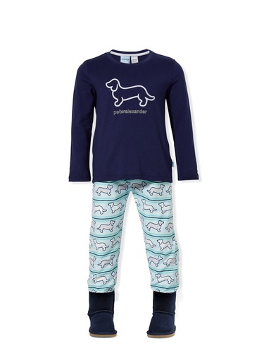 Jnr Boys Penny Flannelette Pj Set