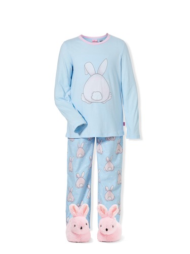 Girls Bunny Pj Set