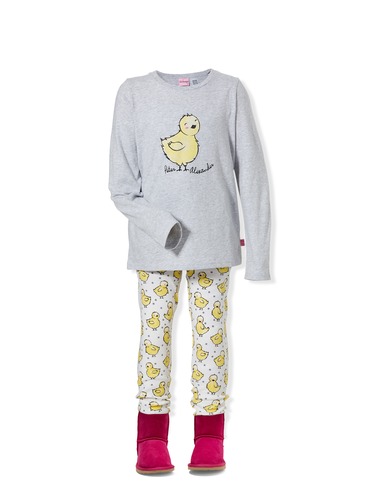 Girls Chick Pj Set