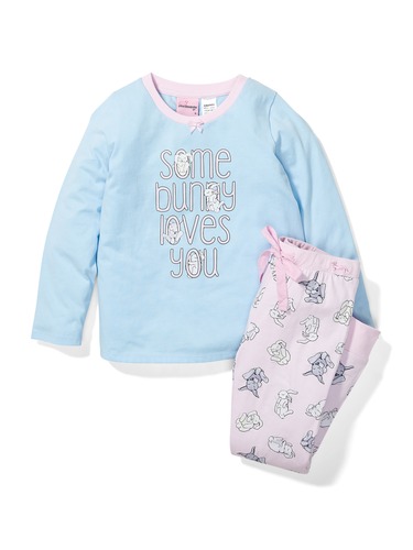 Jnr Girls Some Bunny Pj Set