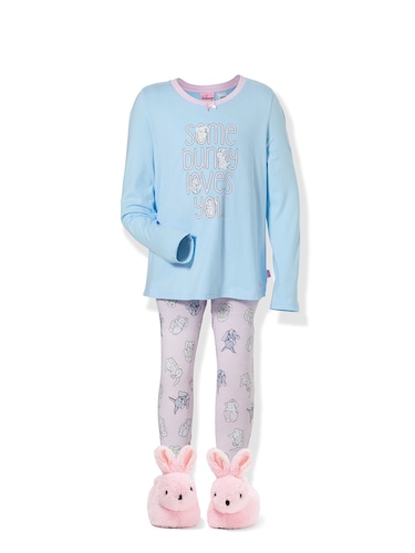 Girls Some Bunny Pj Set