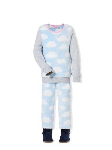 Jnr Girl Cloud Track Pj Set
