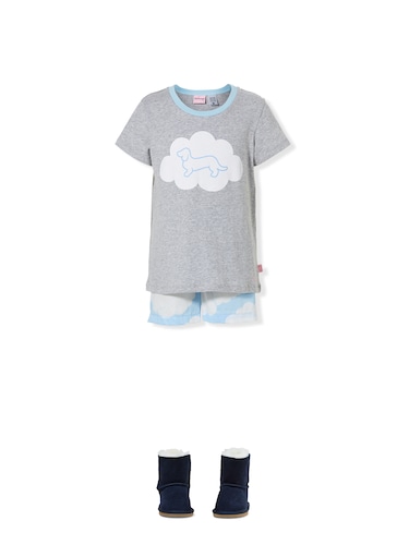 Jnr Girls Cloud Pj Set