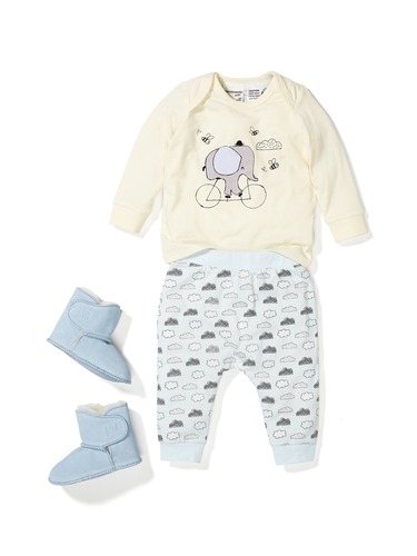 Baby Unisex Elephant Pj Set