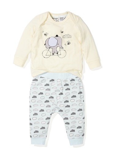 Baby Unisex Elephant Pj Set