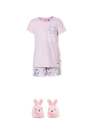 Girls Bunny Pj Set