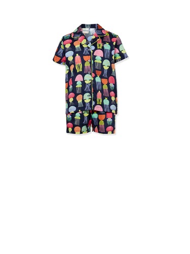 Girls Jellyfish Pj Set