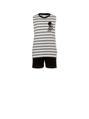 Boys Stripe Ocean Pj Set