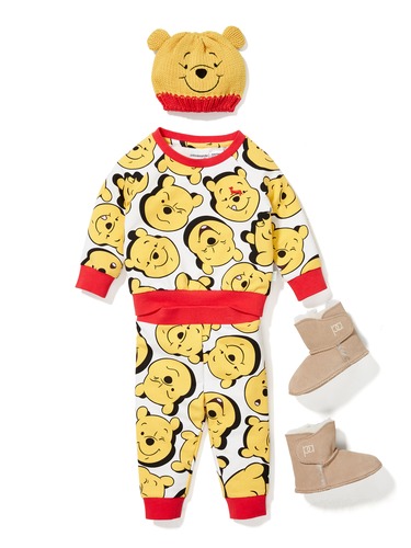 Baby Unisex Winnie The Pooh Pj Set