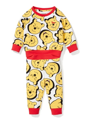 Baby Unisex Winnie The Pooh Pj Set