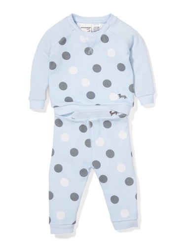 Baby Blue Spot Pj Set