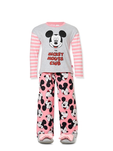 Jnr Girls Mickey Mouse Club Pj Set