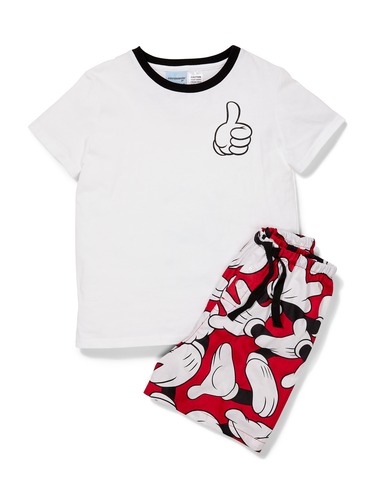 Boys Mickey Mouse Pj Set