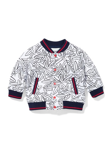 P.A. Play Baby Leaf Bomber Jacket