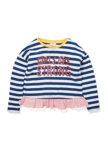 P.A. Play Jnr Girls Are Strong Tee