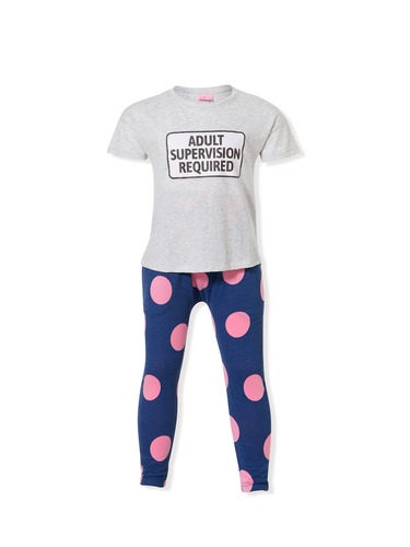 P.A. Play Jnr Girls Adult Supervision Tee