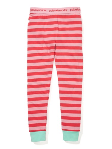P.A. Play Jnr Girls Pink Stripe Legging