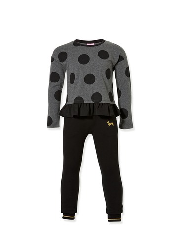 P.A. Play Jnr Girls Spot Frill Top