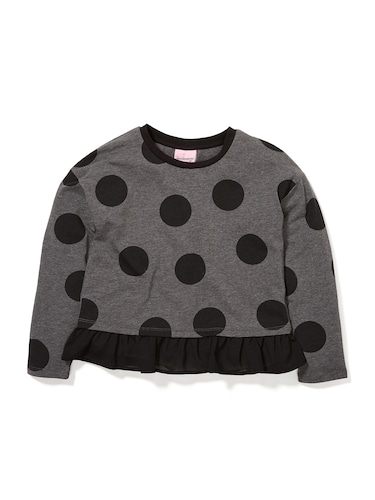 P.A. Play Jnr Girls Spot Frill Top