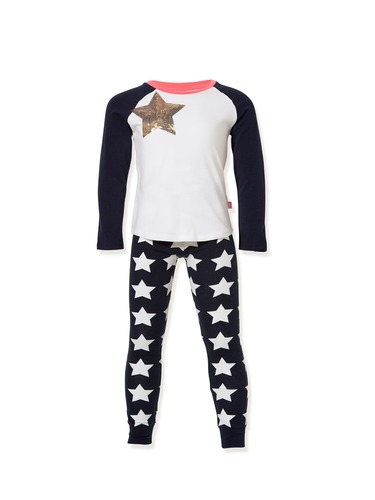 P.A. Play Jnr Girls Gold Star Tee