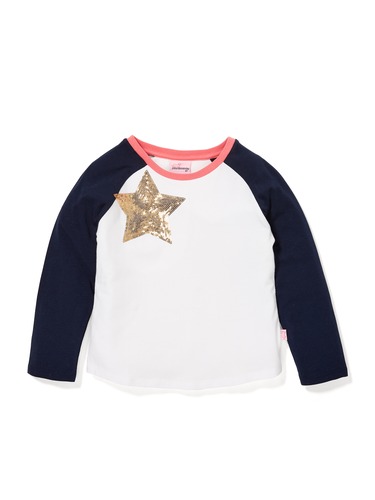 P.A. Play Jnr Girls Gold Star Tee