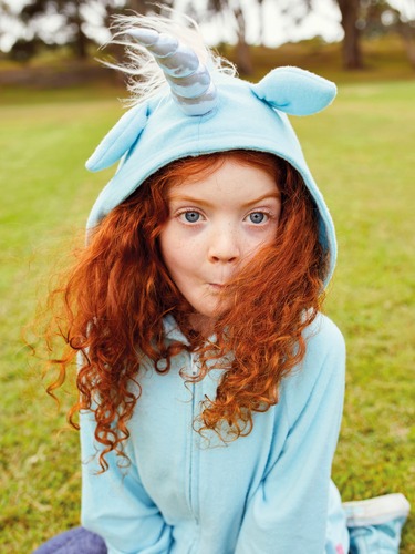 P.A. Play Jnr Girls Unicorn Hoodie