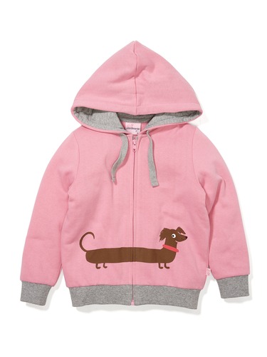 P.A. Play Jnr Girls Dog Hoodie
