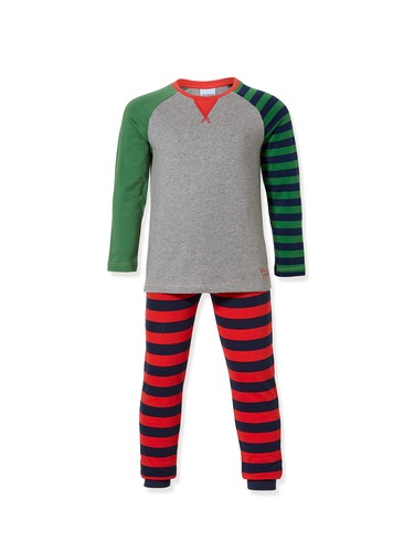P.A. Play Jnr Boys Stripe Raglan
