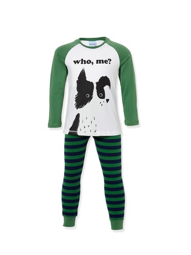 P.A. Play Jnr Boys Green Stripe Legging