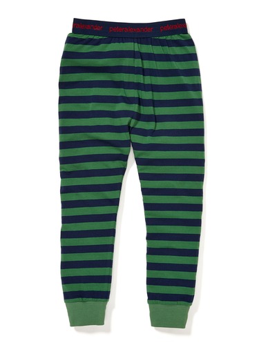 P.A. Play Jnr Boys Green Stripe Legging