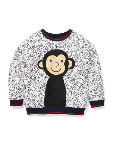 P.A. Play Jnr Boys Monkey Top