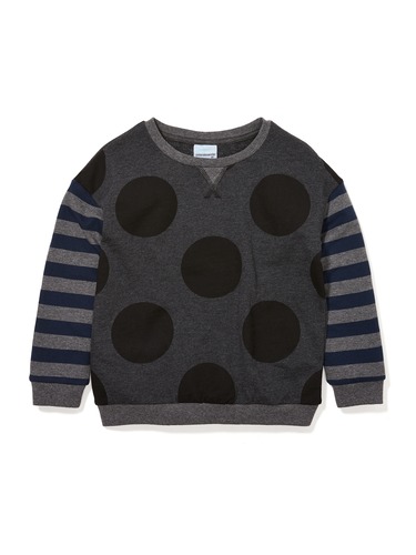 P.A. Play Jnr Boys Stripe Spot Top