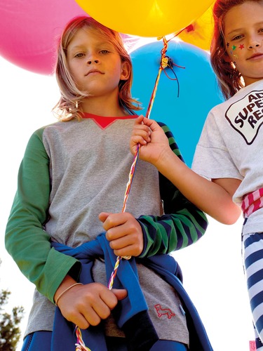 P.A. Play Boys Stripe Raglan Top