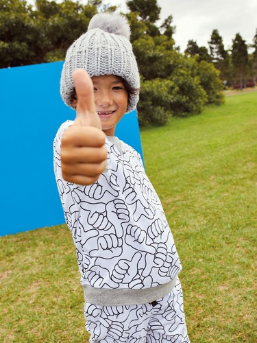 P.A. Play Boys Thumbs Up Sweater