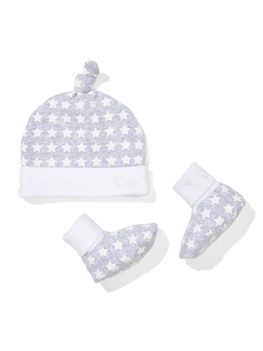 Baby Star Beanie & Booties Gift Pack