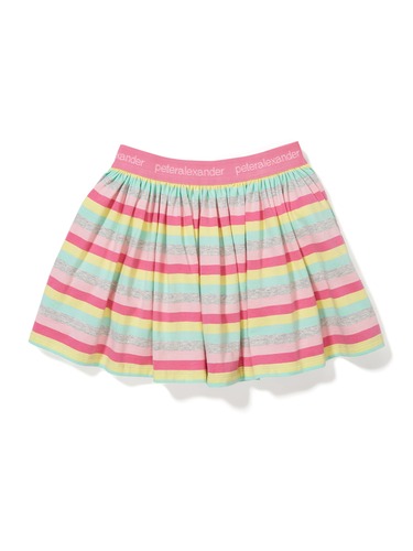 P.A. Play Jnr Girls Rainbow Stripe Skirt